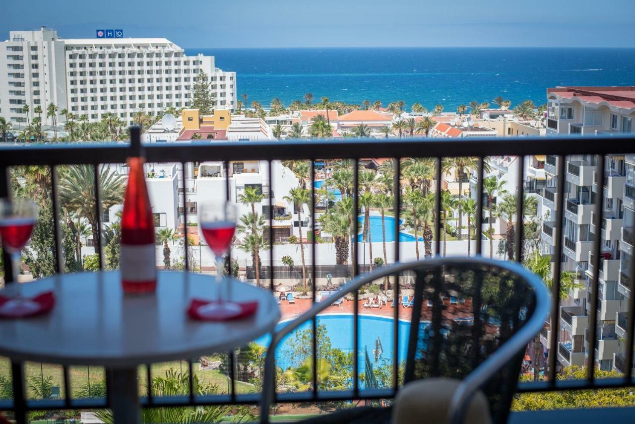 926 Fabulous View Of Lasamericas, Seafront Studio! Playa de las Americas  Exterior foto