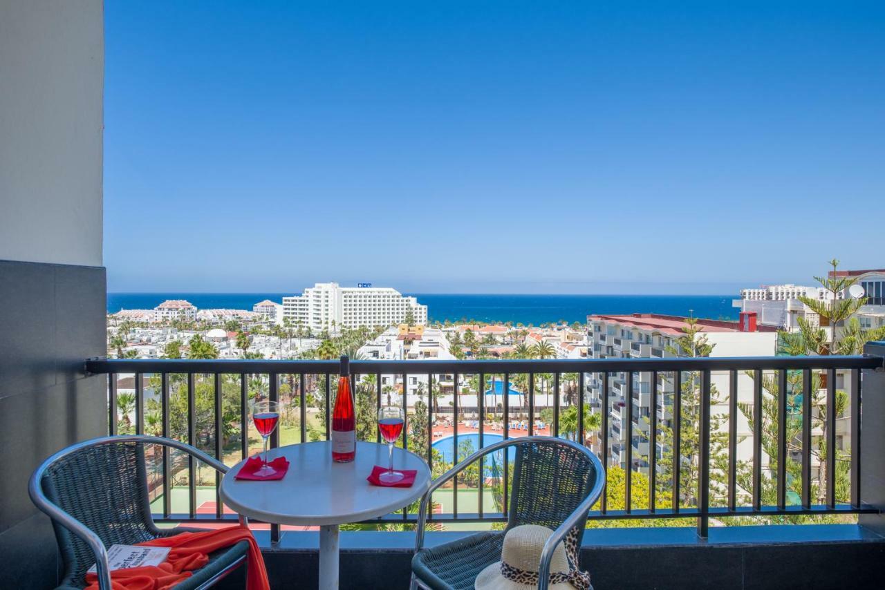 926 Fabulous View Of Lasamericas, Seafront Studio! Playa de las Americas  Exterior foto
